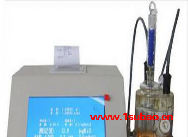 SF101碘苯甲醚卡式电量法水分测定仪,液体水份测定仪