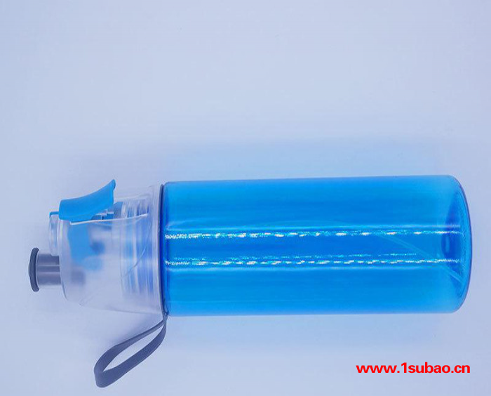深圳直销 环保塑料Tritan无毒无味喷雾运动水壶