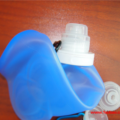 折叠水袋 硅胶折叠运动水瓶 运动外出必备神器 厂家批发
