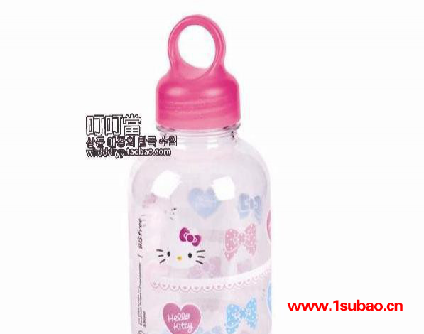 韩国Hello Kitty   运动水壶 便携式水瓶530ml  KT624