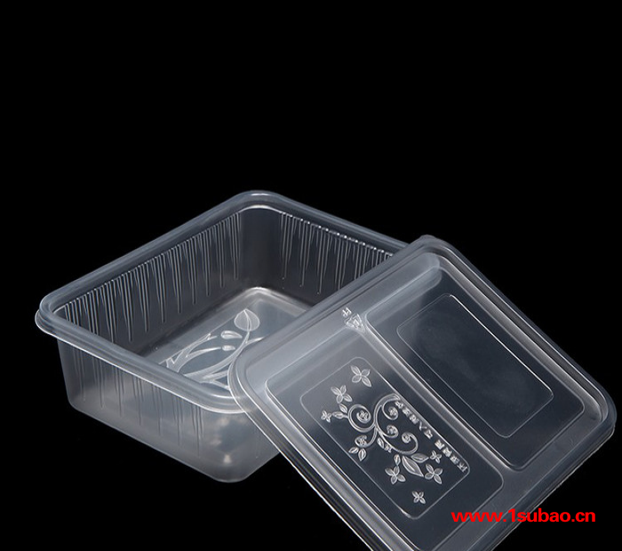 A02一次性饭盒加热无异味进口PP环保塑料饭盒830ml中 餐厅酒楼打包塑料盒