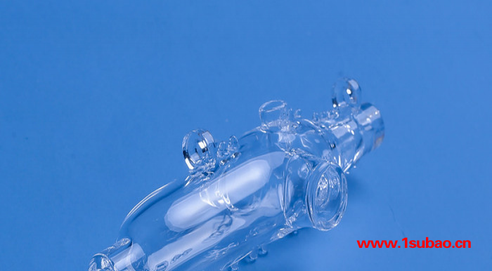 明德 水质分析仪用配件石英玻璃消解管、消解池石英裂解管 异型玻璃反应管 石英管定做**