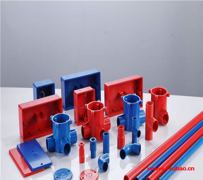 青岛黄岛PVC穿线管PVC排水管材管件规格齐全图5