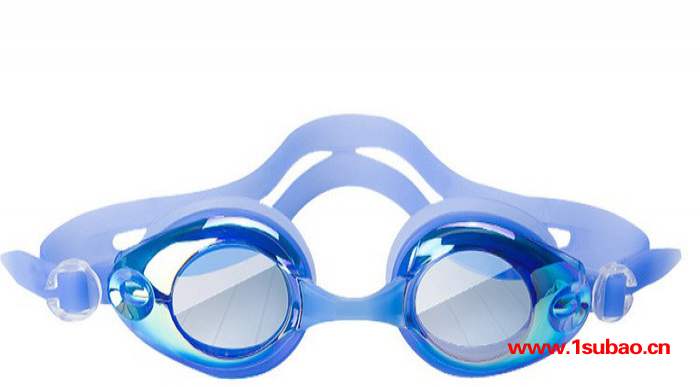 迈深特 电镀镜面防雾/防紫外线舒适休闲训练比赛游泳镜硅胶游泳眼镜