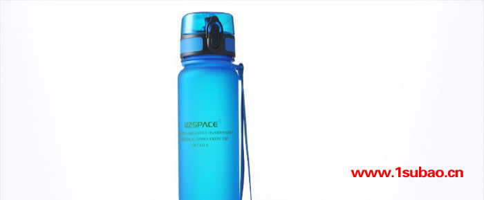 uzspace/优之创意情侣便携水杯美国进口tritan材质塑料运动水壶**1000ml支持网上订购图3
