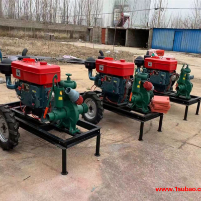 移动式汽油抽水泵 农业灌溉柴油水泵3寸 2寸柴油框架式自吸泵 40立方柴油离心泵