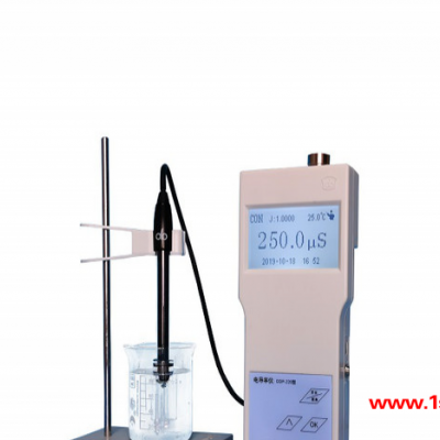 便携式电导率仪DDP-220/DDP-210测电导率可实时切换电阻率 可测纯水