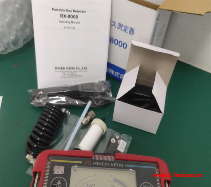 日本理研RX-8000 便携泵吸式船用氧气检测仪 密闭船舱检测氧气泄漏仪图4