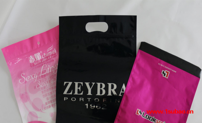 专业生产定做 服装袋哑光镀铝阴阳袋复合自粘包装袋胶袋