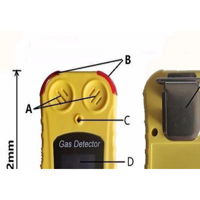 二合一款，WL-3000便携式**报警仪 **浓度检测仪 **检测仪 **气体检测仪