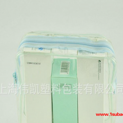 超透明PVC手提袋 印字热压袋PVC袋环保精美塑料袋PVC收纳袋磨砂
