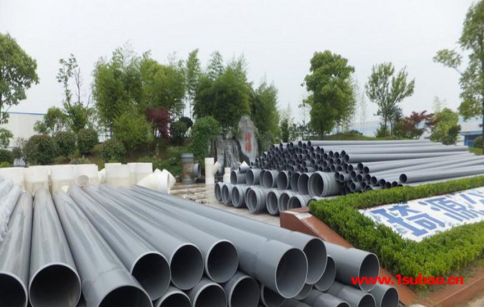 PVC-U农业灌溉管_益阳蓝色1.6Mpa压力14寸PVC-U农业灌溉管工厂图2