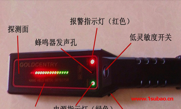 TX-1001B1金属探测器便携式金属探测器,盖瑞特手持探测器手探地图4