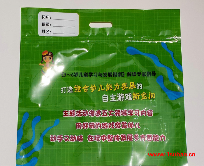 【10年专业】 定制塑料彩印拉链手提袋 品质保证图2