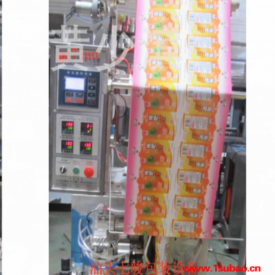 汕头七骏椰果饮料异形袋全自动包装机 汕头包装机 自动包装加工