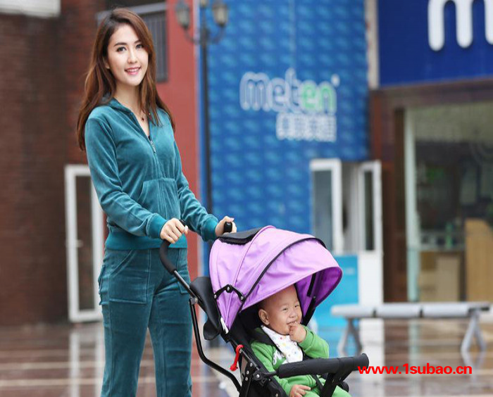 倍安杰超轻便折叠婴儿推车可坐躺儿童手推车便携简易宝宝伞车出口图3