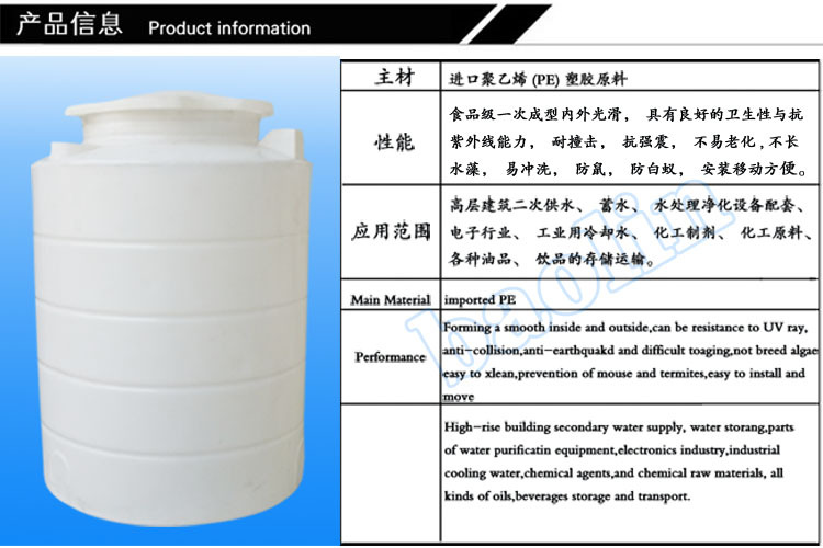 水塔产品信息通用