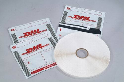 Permanent bag sealing tape