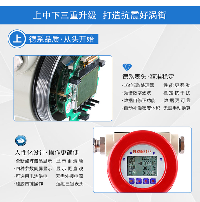 涡街流量计参数