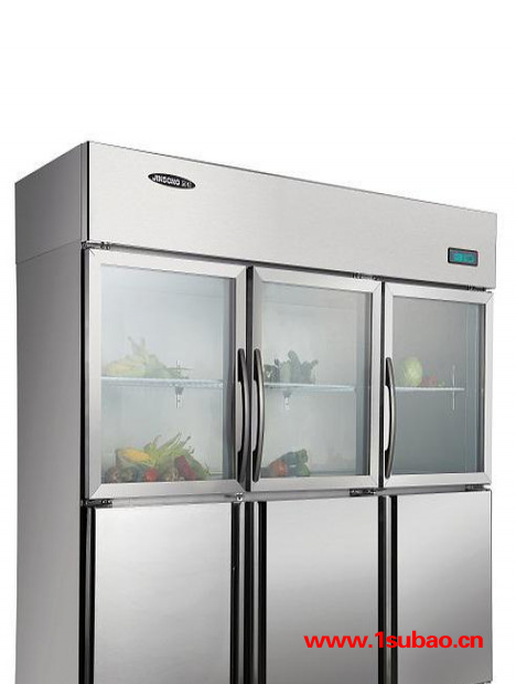 供应洛德LaudQB1.0L6商用冰箱、冷柜、陈列柜  六门双温冰箱