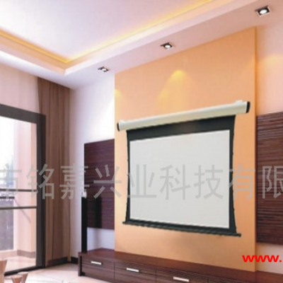 供应高清家庭影院投影幕布锐普弧形绷紧幕深圳投影屏幕专卖