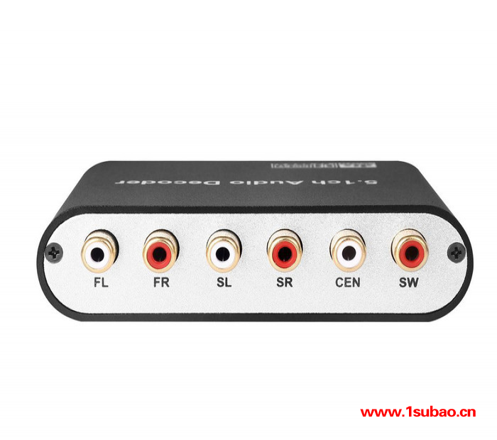 DAC651A/B DTS杜比ac3 5.1音频**转换器DAC 家庭影院影吧老功电视投影音响 光纤同轴AUX转5.1图2