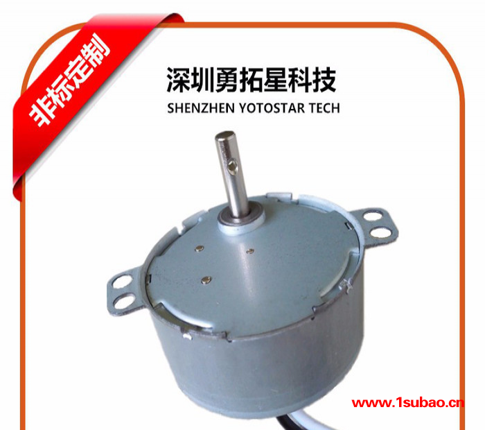 【勇拓星】定制TY49/50微型马达 电烤箱电壁炉微波炉电机 爪极式永磁同步电机 灯饰电风扇空调摆头 专用爪极同步电动机图2