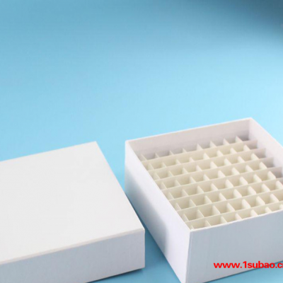 1.8ml 2ml 防水纸盒 纸质冷冻管盒纸盒100格 坚固耐用 超低温冰箱