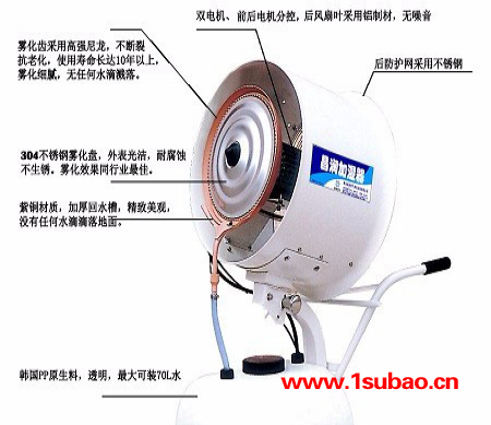 昌润 喷雾加湿器、空气加湿器、离心加湿器、果蔬保鲜加湿器、种植业加湿器、冷库厂房加湿器、喷雾降温设备、离心式加湿器