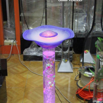 氧吧加湿器，水柱加湿器，水柱雾化灯，七彩气泡水柱
