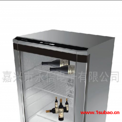 GRL绿生活品牌工厂特价款双层玻璃门实体门可选智能恒温酒店客房数控调温小冰箱 客房小冰箱