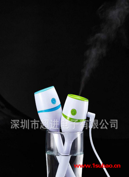 新款迷你加湿器车载家用USB加湿器低压5V供电微孔喷雾加湿图2