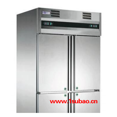 供应星星风冷双温冰箱,酒店厨房专用冷柜QD1.0AU4F