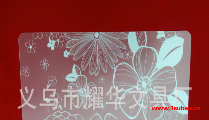 PP透明餐垫杯垫 生产 3D 斜纹冰箱垫 有现货 可定做图2