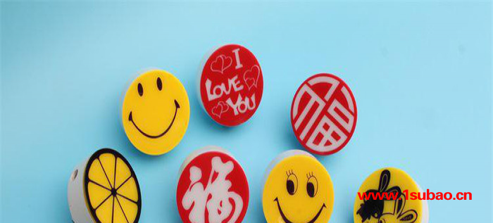 创意插电插座小夜灯光控LED节能灯开关卧室床头感应灯圆形图2