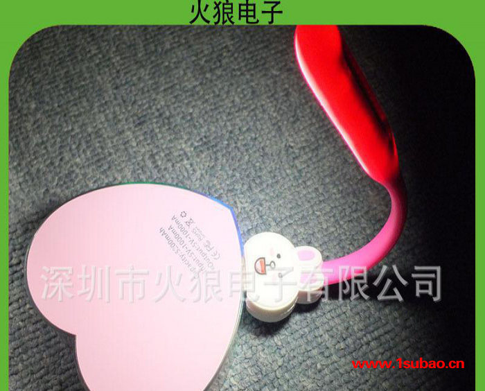 创意便携儿童卡通小夜灯 usb接口随身移动电源灯 电脑键盘照明灯图2