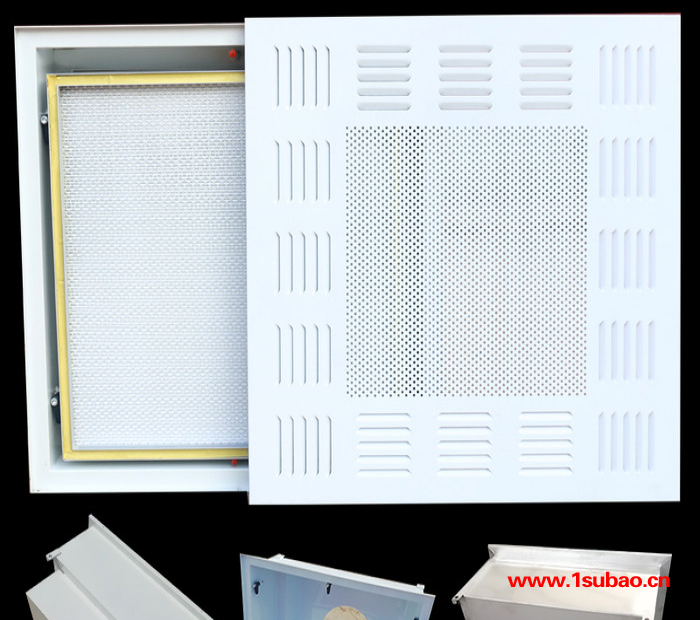 武城日日新 医院高效净化器大风量圆形高效送风口洁净室有隔板高效过滤器图6