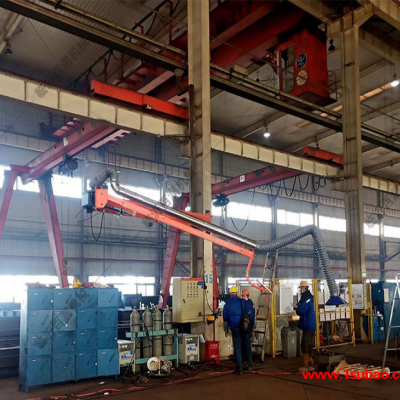 万向柔性吸气臂厂家焊烟净化吸尘臂配套大型除尘净化器快速排烟净化车间