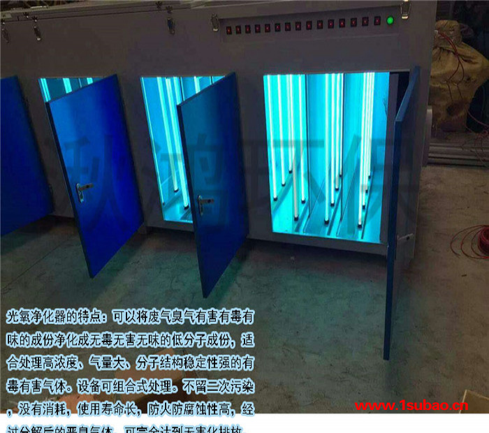 湫鸿10000风量光氧催化废气净化器   光氧净化器 光氧催化器图4