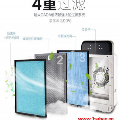 便携式迷你负离子净化器 净化空气甲全PM2.5烟尘电子口罩 便携式净化器 便携迷你式净化器