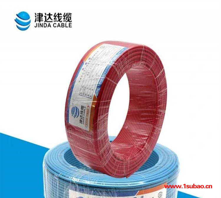 天津正标津达线缆 铜芯聚氯乙烯绝缘软电线   BVR  10