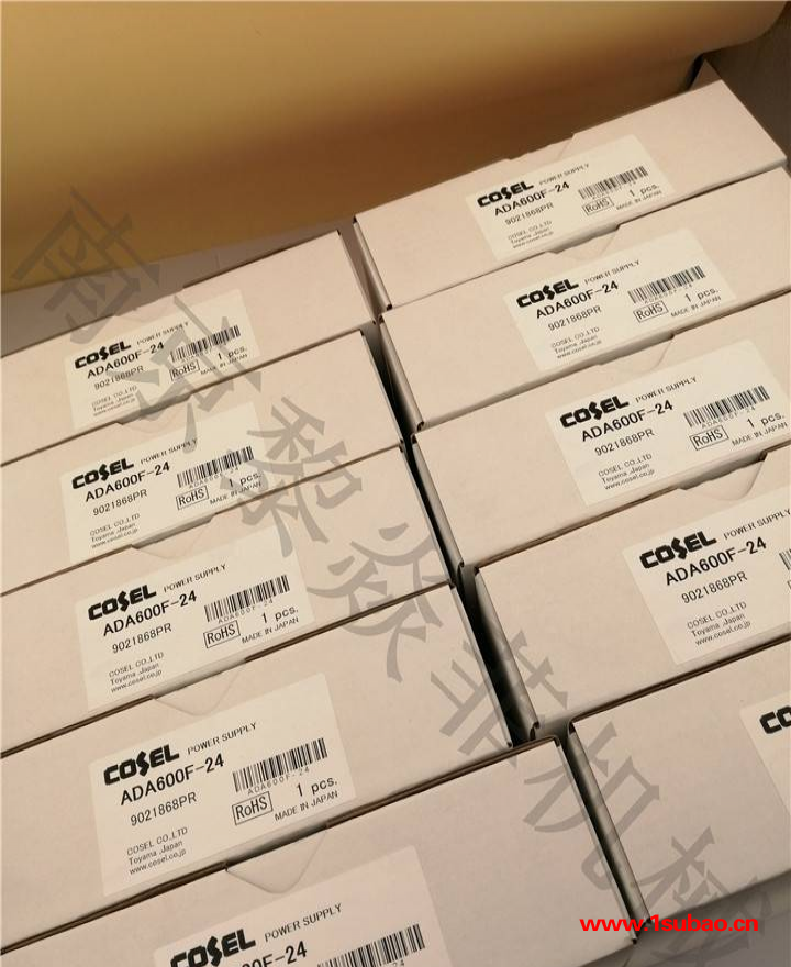 带盖的科索Cose开关电源ADA600F-24-CJR端子型连接器