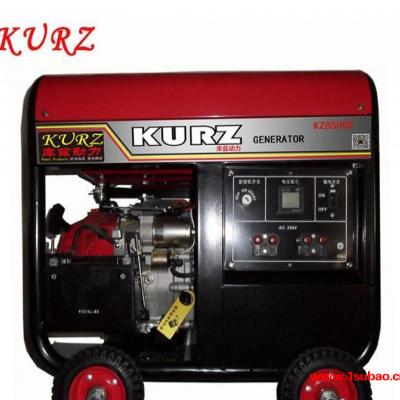 小型全自动6KW三相汽油发电机型号