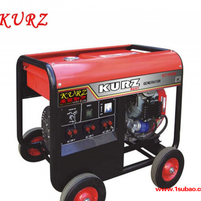 KURZ15千瓦全自动静音汽油发电机型号价格