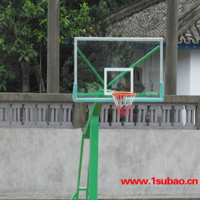 固定式篮球架厂家-永旺丙烯酸球场地面-珠海固定式篮球架