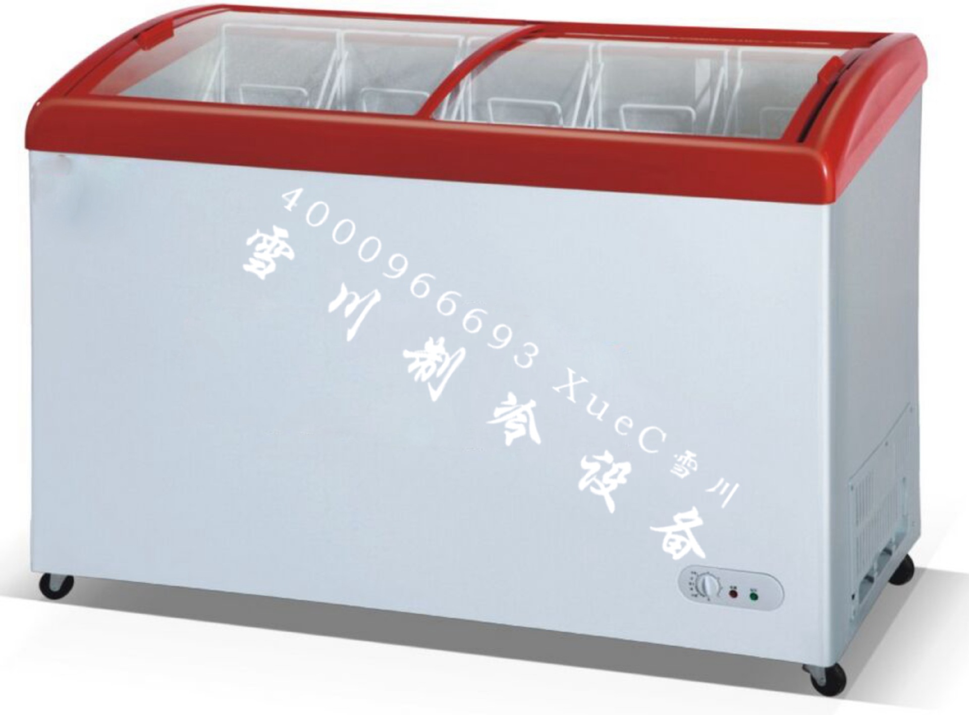 圆弧玻璃门雪糕柜