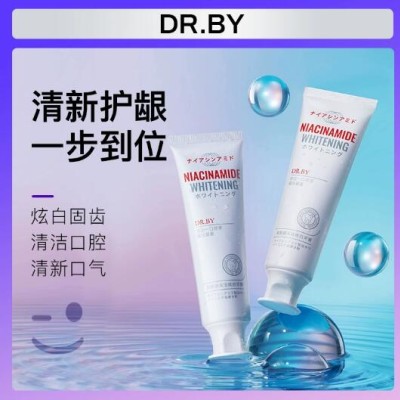 DR.BY小苏打双色牙膏100g清洁批发口腔护理 厂家代发