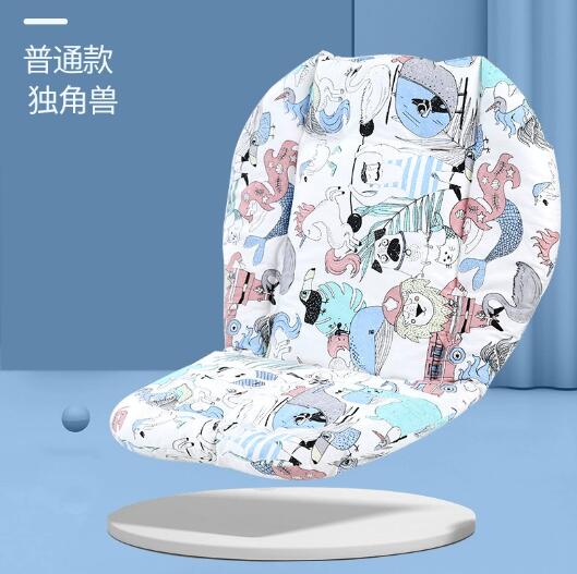 婴儿推车垫春秋冬坐垫四季通用款靠垫学步车加厚棉垫餐椅垫子