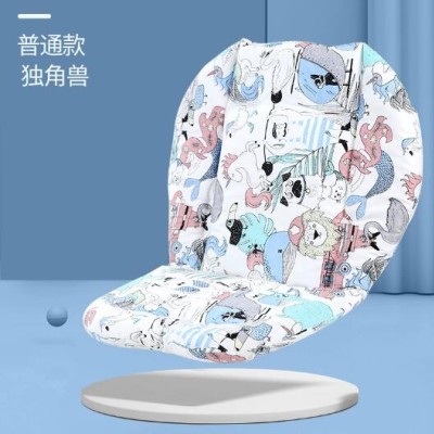婴儿推车垫春秋冬坐垫四季通用款靠垫学步车加厚棉垫餐椅垫子