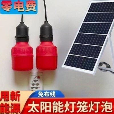 太阳能灯泡 支持定制